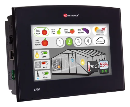 PLC+HMI Vision™ con VisiLogic™